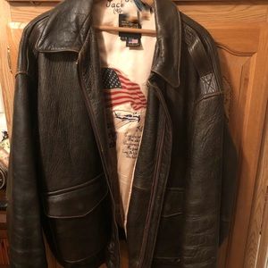 Rare Vintage Avirex leather bomber jacket